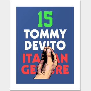 Tommy Devito Italian Gesture Posters and Art